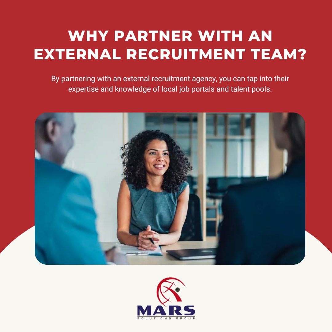 MARS_SGCorp's tweet image. From cost savings to specialized expertise, collaborating on recruitment can amplify your hiring efforts. Read on to learn more: marssg.com/how-does-partn…

Book a Demo: marssg.com/book-a-demo/

#Recruitment #HiringSolutions #BoostYourTeam