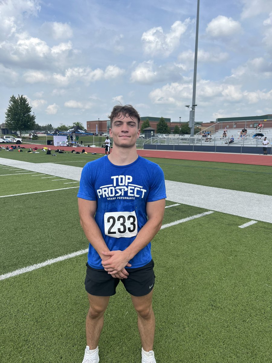RB/LB <a href="/Vincent_Jones25/">Vinny Jones</a> of Paola is a very well rounded athlete, posting 39’ vertical and a 4.52 40yd dash