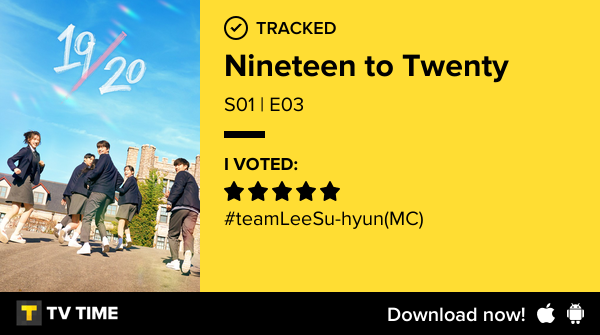 michael_b2021's tweet photo. I've just watched episode S01 | E03 of Nineteen to Twenty! https://t.co/vT3OvLpNSq #tvtime https://t.co/MolqnxOYsw