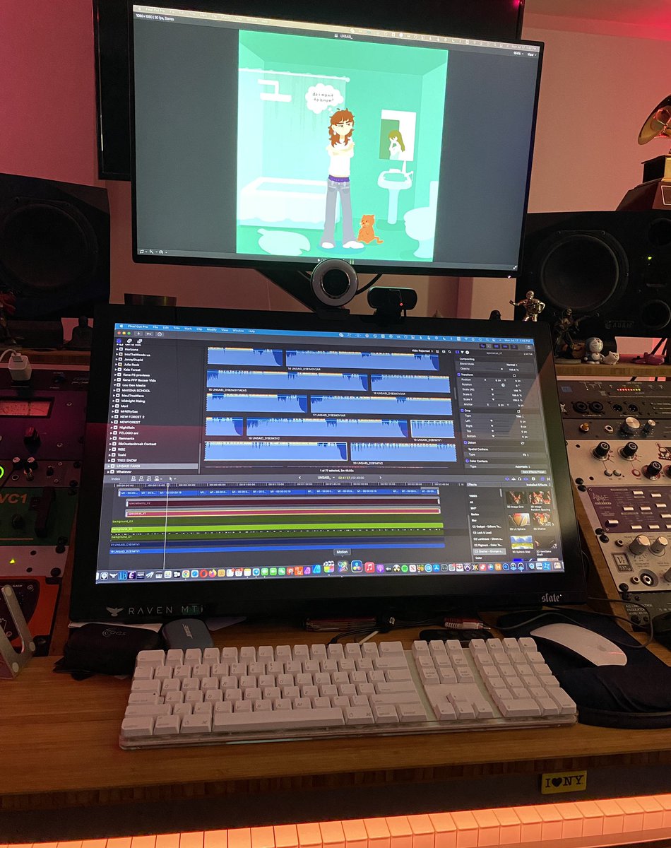 genzomusic's tweet photo. Manually putting together 55 generative music/animated visual NFTs is…kinda a lot. https://t.co/z58x4vmERu