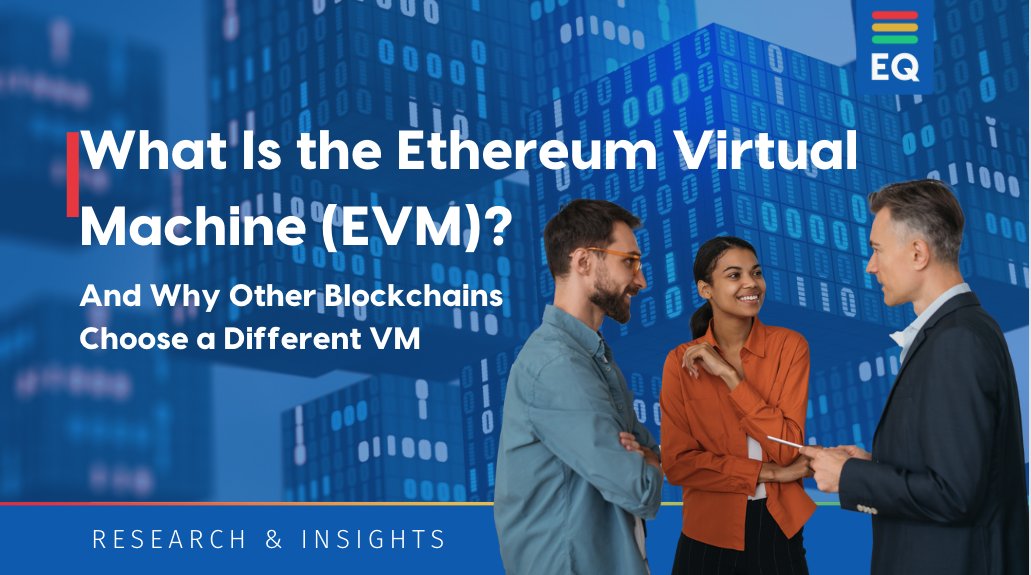 CryptoEQ's tweet image. 🔍 Curious about the Ethereum Virtual Machine (EVM)? 🤔 

The EVM is like a distributed, permissionless computer accessible worldwide, updating the global state with each block and ensuring network consensus.

#EthereumVirtualMachine #BlockchainScalability #CryptoEQResearch