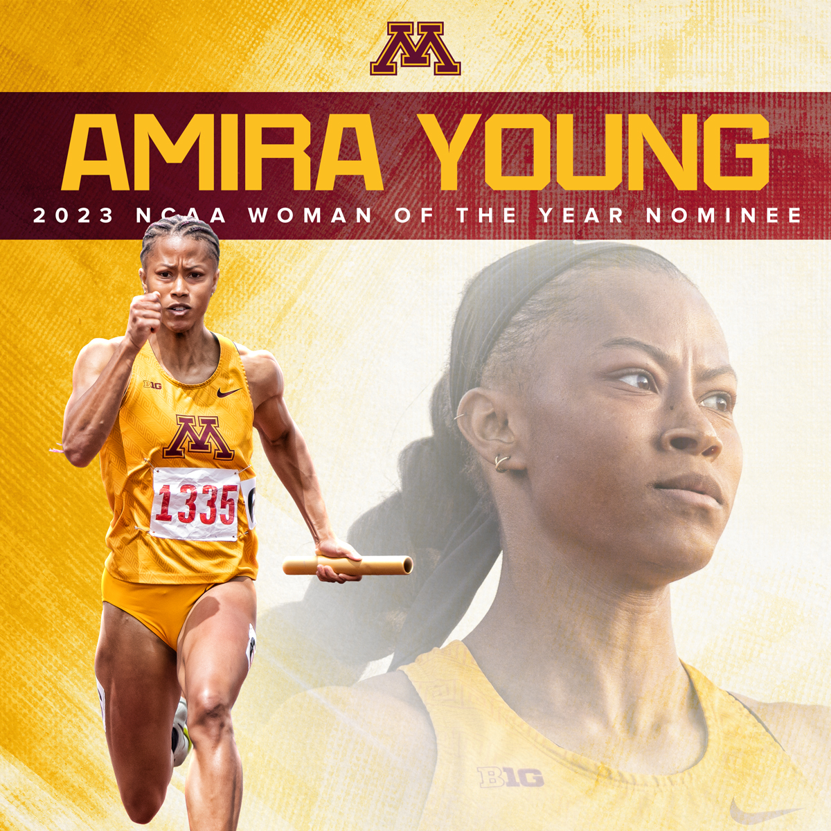 Congratulations and good luck to our 2023 NCAA Woman of the Year nominees! 〽️

<a href="/taylorheise9/">Taylorheise9</a> x <a href="/amiraaa_y/">Mira</a>