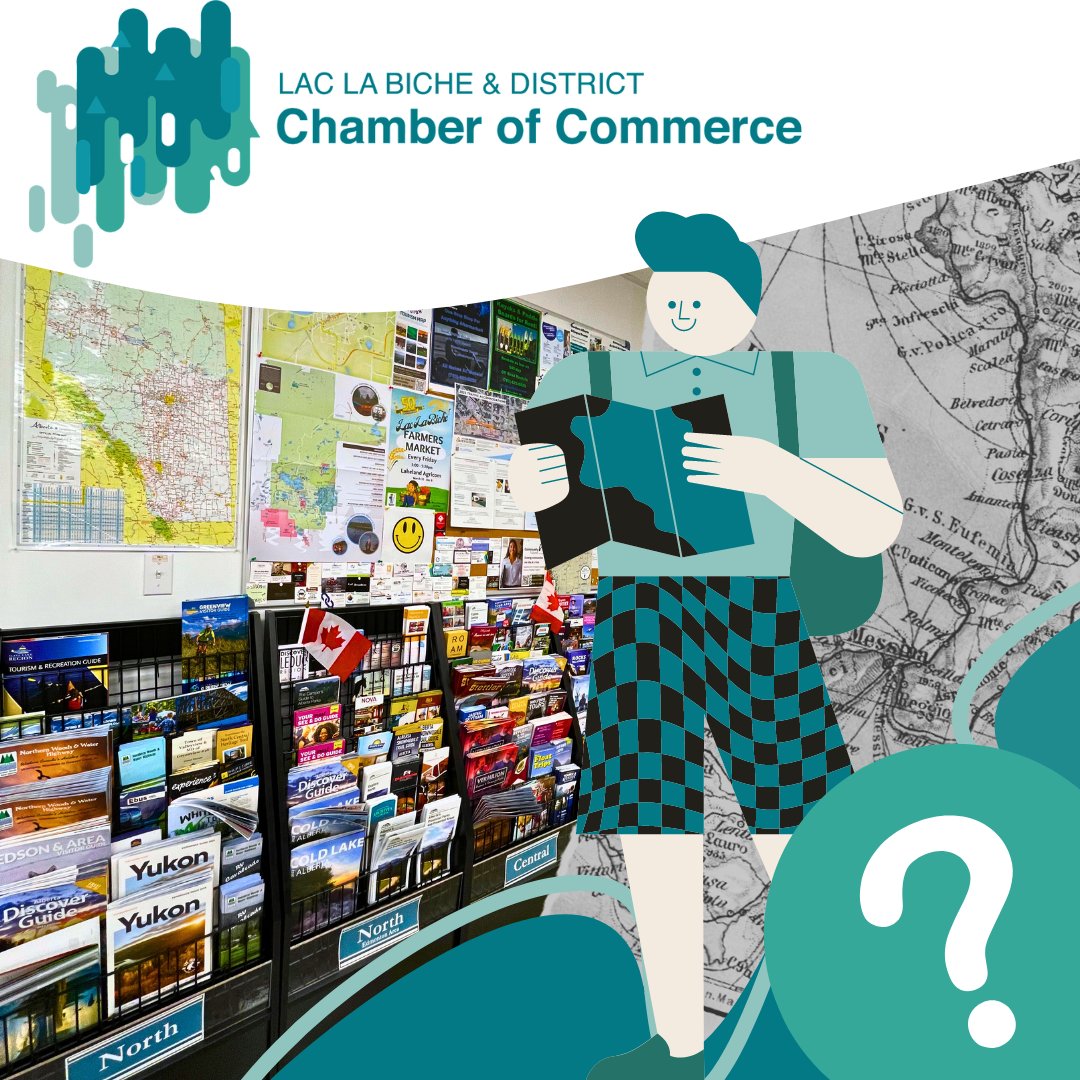LLBChamber's tweet photo. 📍Our Visitor Information Centre is stocked with brochures, travel guides, maps, and activity guides from all across Alberta, this includes things to do and see right here in the Lac La Biche Region!
 #llbchamber #visitorinformation #wereopentoserveyou https://t.co/UV83BIjyEs