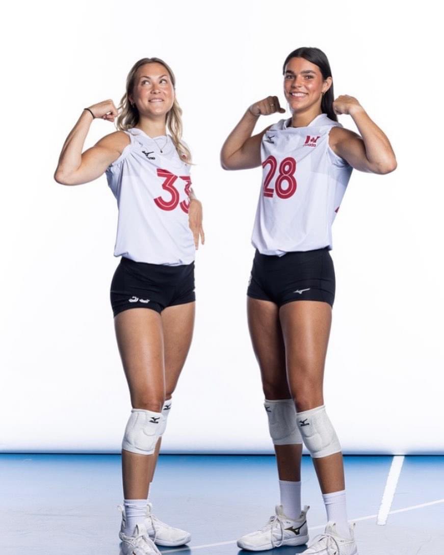Manitoba Bisons 🦬 (@umbisons) on Twitter photo Good luck to <a href="/TeamCanada/">Team Canada</a> Women’s Volleyball (including these two from <a href="/bisonswvb/">Bisons Women's Volleyball</a>) at the U23 Pan Am Cup in Mexico, which starts today!
#HornsUp🤘 #WeAreAllBisons Good luck to <a href="/TeamCanada/">Team Canada</a> Women’s Volleyball (including these two from <a href="/bisonswvb/">Bisons Women's Volleyball</a>) at the U23 Pan Am Cup in Mexico, which starts today!
#HornsUp🤘 #WeAreAllBisons