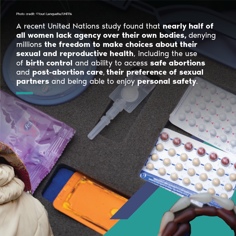 CanadaDev's tweet photo. What is #BodilyAutonomy and why is it important?

Swipe to learn how Canada’s 10-year commitment to global health and rights supports bodily autonomy, including sexual and reproductive health and rights, to break barriers to #GenderEquality and #Empower all. ➡️

#SRHR #FIAP6