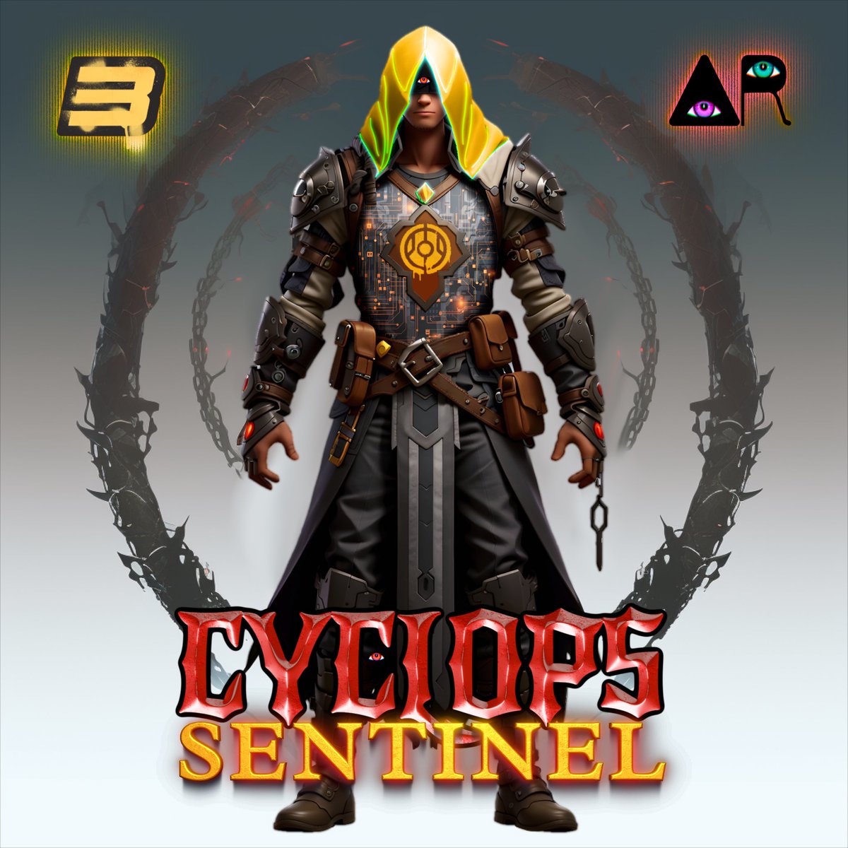 ArmandiElaion's tweet photo. 👁️The eye sees all... Introducing “Cyclops Sentinel”, my 8th submission for the #GasHeroGenesis competition. A guardian with a biotic eye, he's a force to be reckoned with 👁️
@GasHeroOfficial #GMT #STEPN #GNT #NFT #MOOAR #MOOARsoldier @mooarofficial @jameswerk @ShanRunsForFun @lolnooonono @MishaFYI