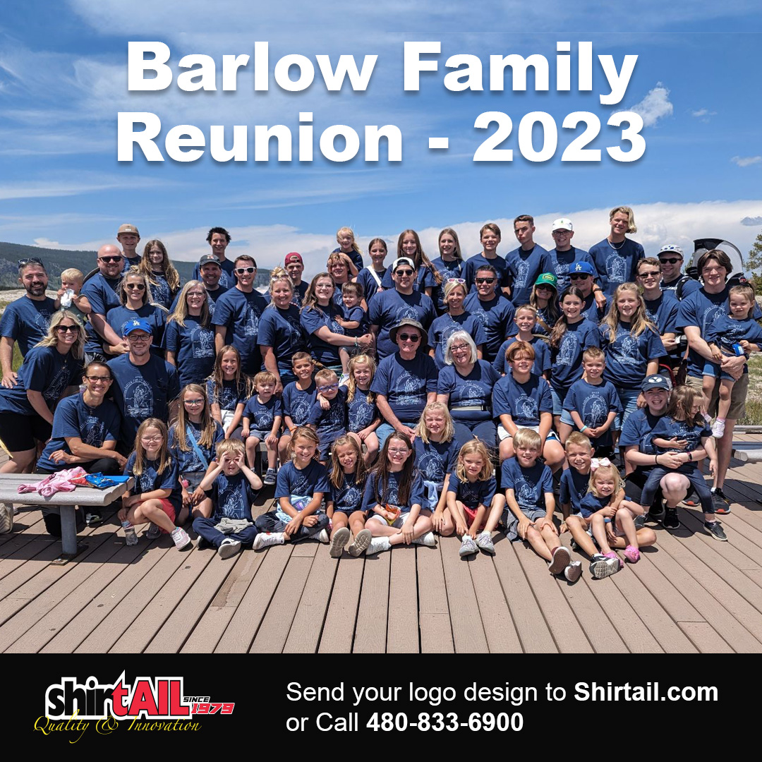 Shirtail: Custom Printing &amp; Embroidery
Call: Toll Free: 877-447-8245
Email: shirtailinfo@yahoo.com
Website: shirtail.com
Facebook: @shirtail79
Instagram: @shirtailprinting

#FamilyReunionTees
#FamilyTeeTradition
#ReunionShirts
#FamilyUnityApparel
#ReunionTeeDesigns
