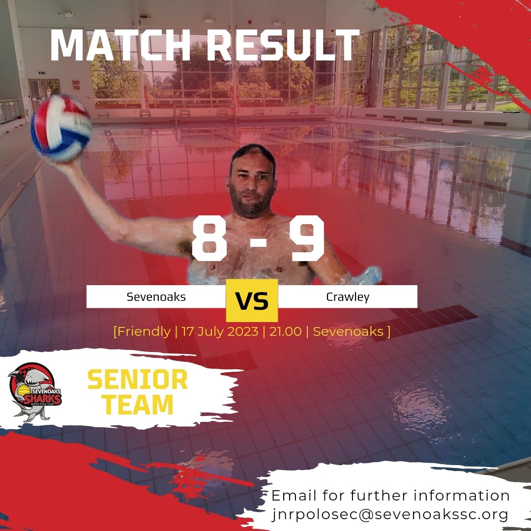 Great friendly game against Crawley this evening. #waterpolo #sport
