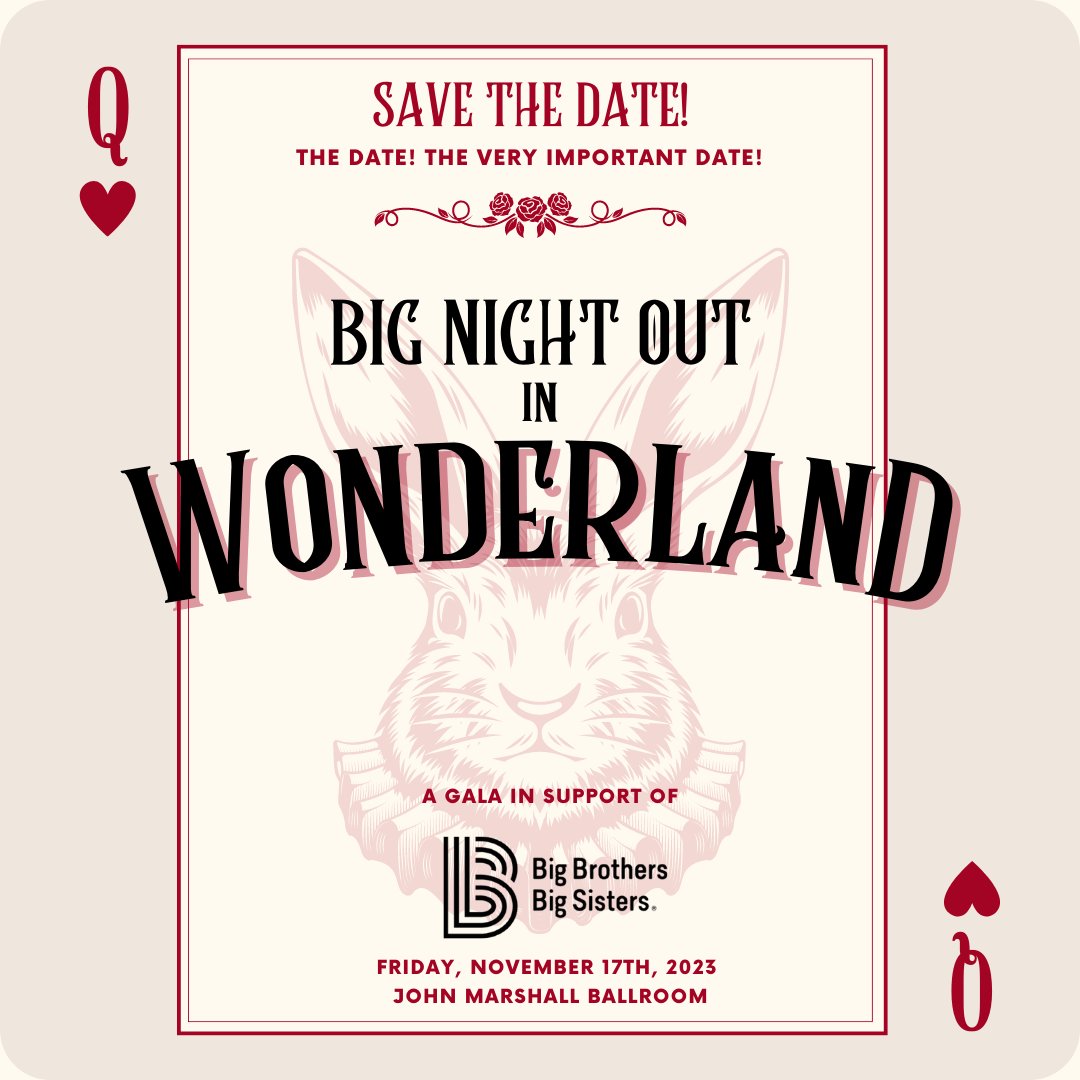 Save the date! The date! The very important date! Join us for an unforgettable event, Big Night Out! We invite you to mark your calendars for an extraordinary evening on November 17, 2023 at the John Marshall Ballroom! 

More information? Check out conta.cc/3Cjt8J7 today!