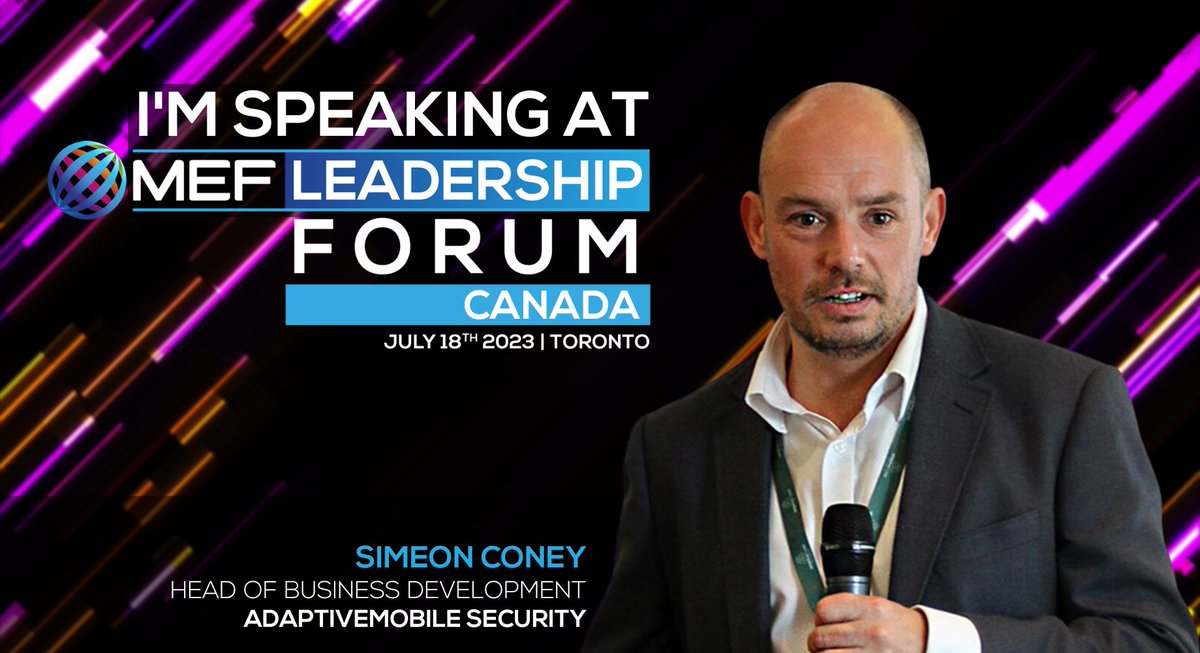 EneaAB's tweet image. Join us tomorrow at @MEF Leadership Forum Canada! Schedule:
- &quot;The Role of #SpamFiltering in Protecting the Canadian Consumer&quot; with Simeon Coney, 3:40pm
- &quot;#AntiFraud Masterclass: What Tools are Available to the Ecosystem?&quot; with David Spouse, 2pm
ow.ly/TKlF50P7IAh