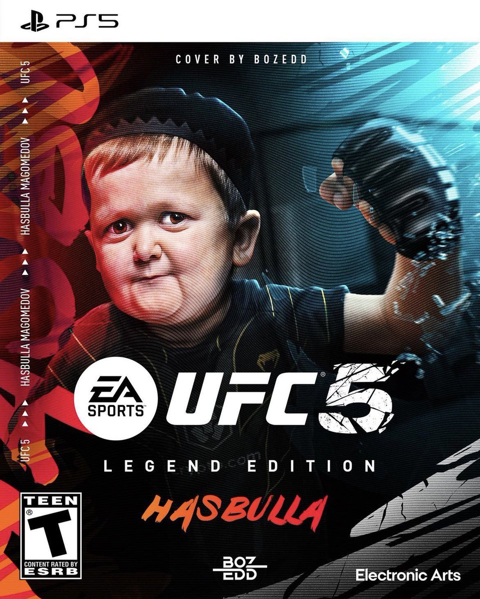The New UFC cover art is 🔥