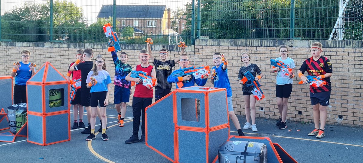LouCon10's tweet photo. More Nerf fun! https://t.co/1I9aBgQiQ2