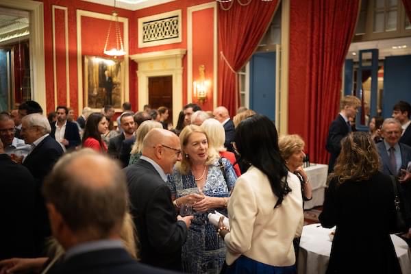 L’chaim!  Israeli wine tasting at ⁦<a href="/AngloIsraelAssn/">Anglo Israel Assoc</a>⁩