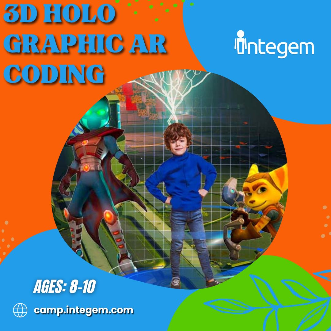 Integem_Inc's tweet image. Calling all young 3D enthusiasts! Join us for an immersive 3D Holographic AR programming camp, where you'll have a blast coding and designing with fellow young creators aged 8-10.
Get ready for a fun and educational experience like no other!🤩🥳
#ARcoding #STEMeducation