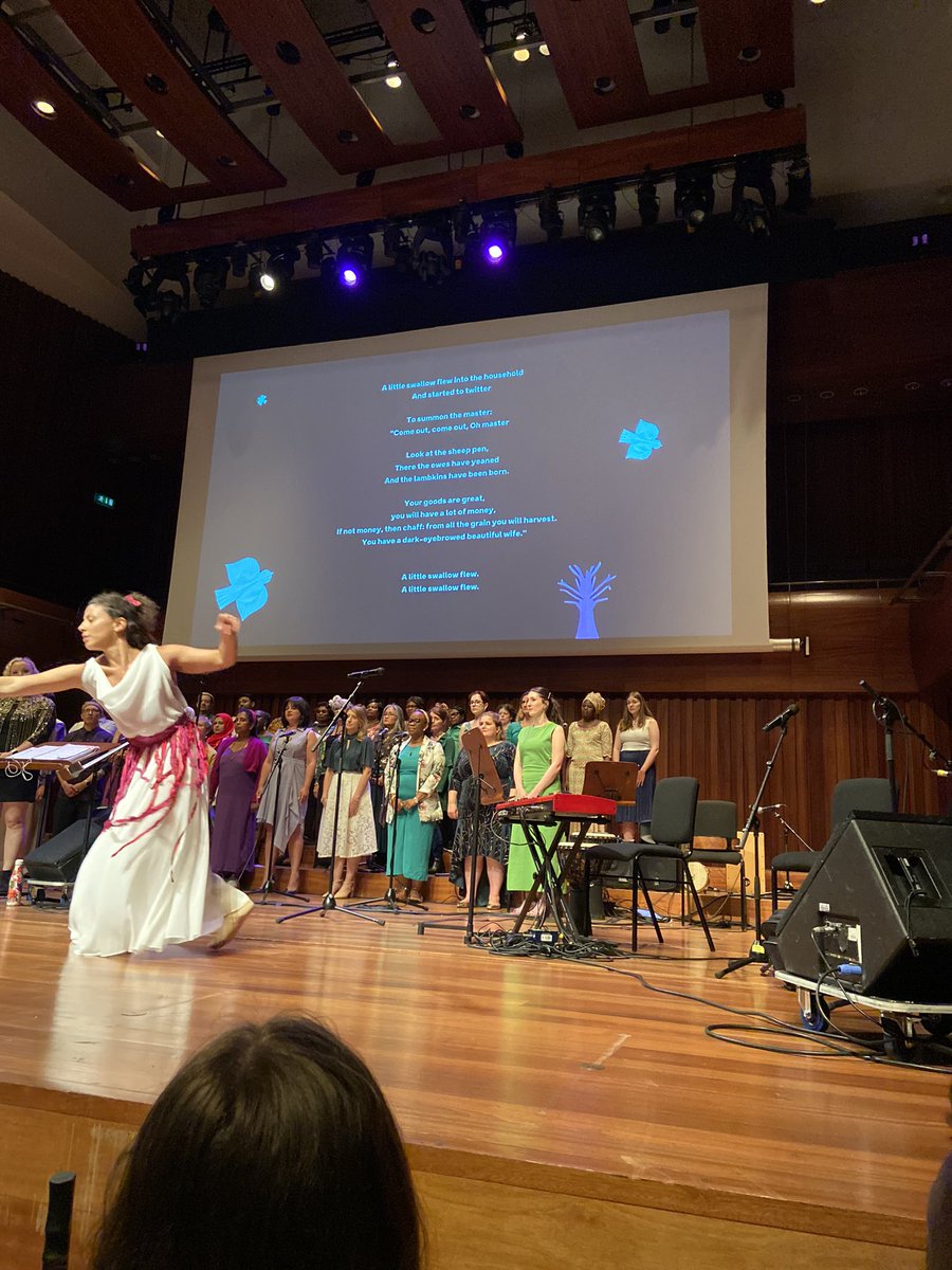 I had a wonderful time attending @CotWChoir yesterday afternoon in Barbican. Many Thanks for having me as patron and congrats 🥳 on all of your amazing activities, achievements and accomplishments. Keep creating great music 🎼 shows, plays and solidarity with refugees and