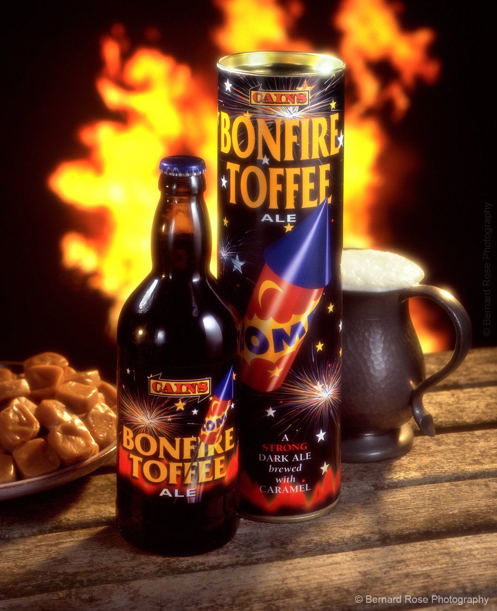 @YOLiverpool @baltictriangle @angiesliverpool @thedustyteapot Thank you, also one of my exteriors ended up as a beer mat and photographed a Mersey Bus outside Cains with a an Ad poster. Shot a few promotional studio images including this Bonfire Toffee Beer