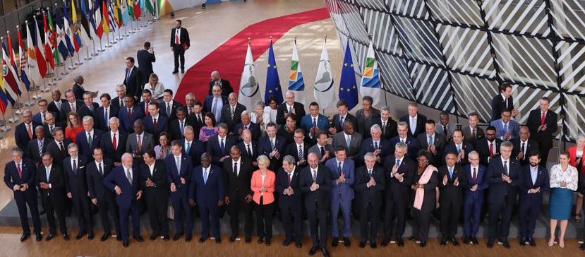 📸Fotografía oficial | Canciller Gervasi participó en la inauguración de la III Cumbre de Jefas y Jefes de Estado y de Gobierno UE-CELAC en Bruselas, Bélgica.