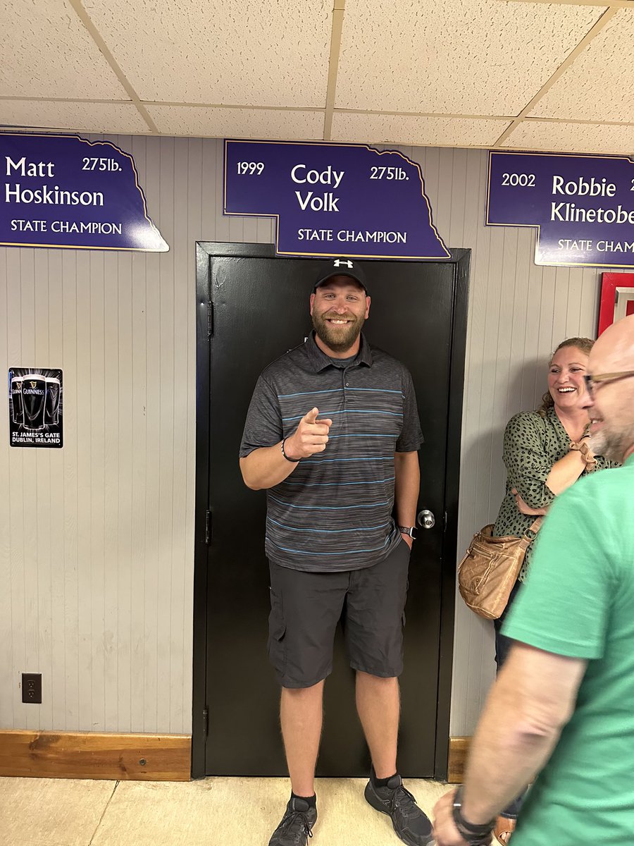 Great to see one of our champs back in town!!!