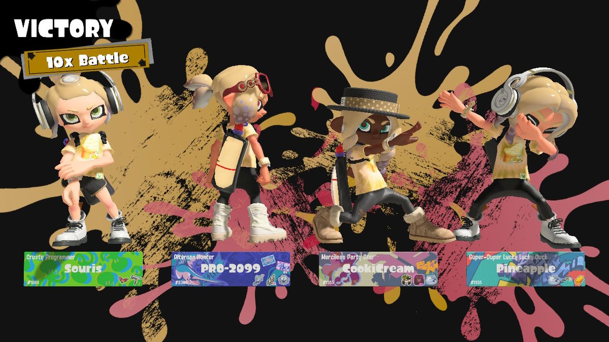 ChanSouris's tweet photo. #Splatoon3 #NintendoSwitch https://t.co/DlcExzF3Xv