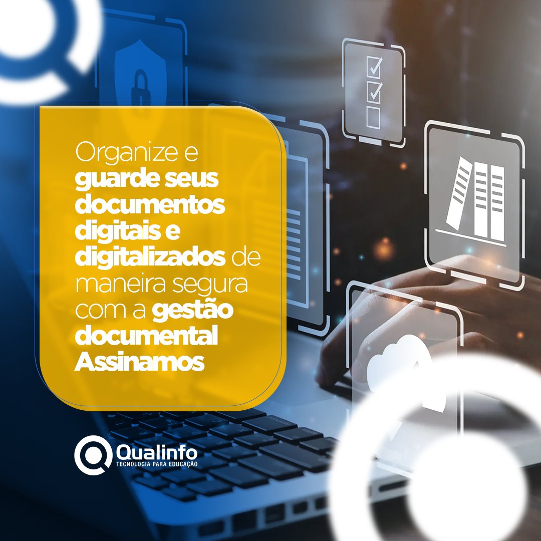 qualinfo's tweet photo. Com o serviço Assinamos empresas podem organizar e guardar seus documentos digitais e digitalizados de maneira segura. Estes arquivos ficam hospedados na nuvem, sem risco de perda de dados ou necessidade de backup, provê possibilidade de assinatura eletrônica. https://t.co/qkujLr44H3