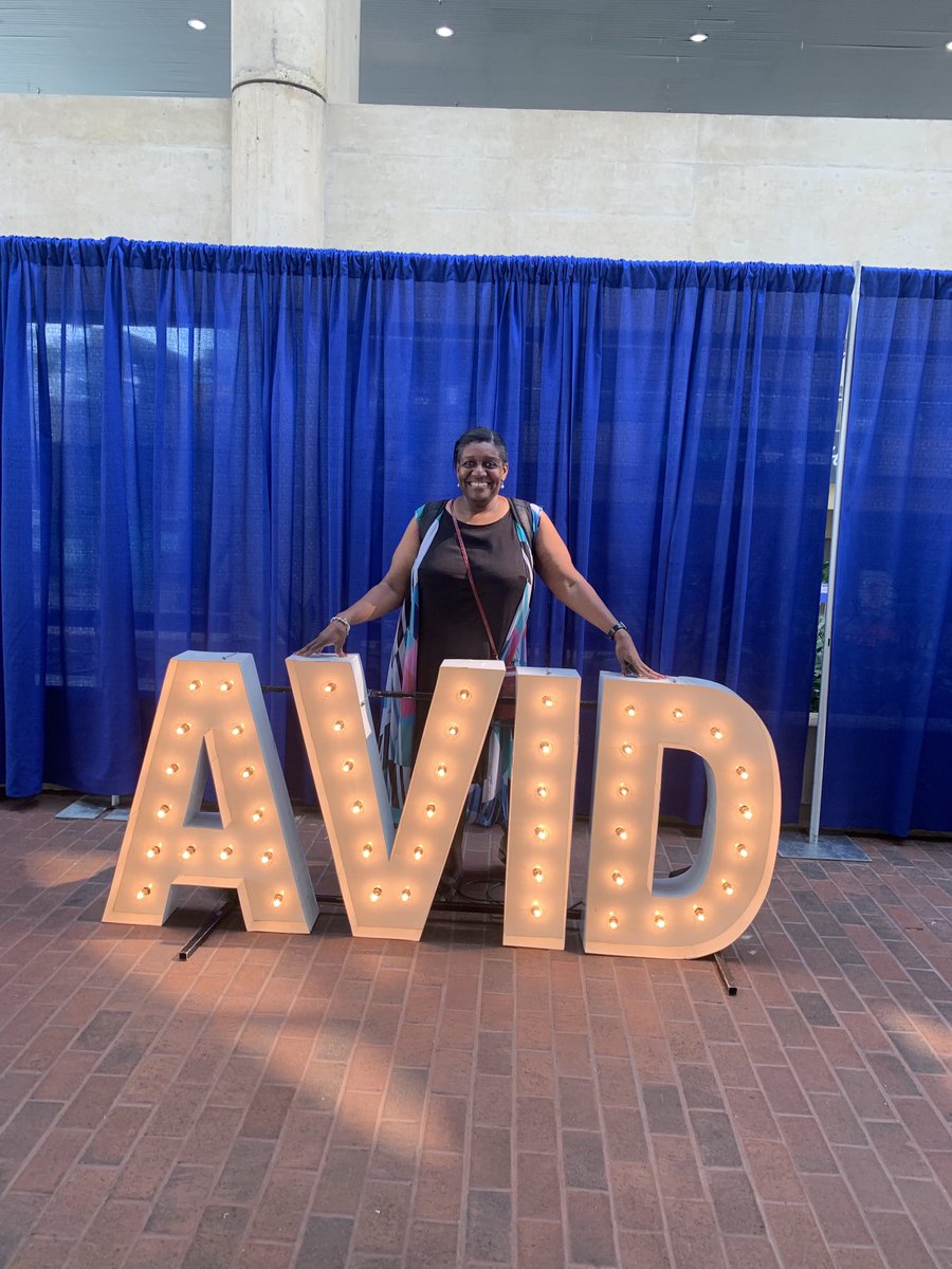 AVID day one in the books!  Nothing less than awesome.  #AVID4Possibility #AVIDSI2023