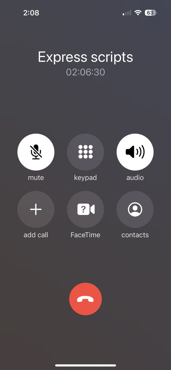 JenMcDougal's tweet photo. Still waiting for someone to answer @ExpressScripts. Your rep Ambrosia put me on hold and yet here I am… #thisisabsurd https://t.co/kO6BebwnhR