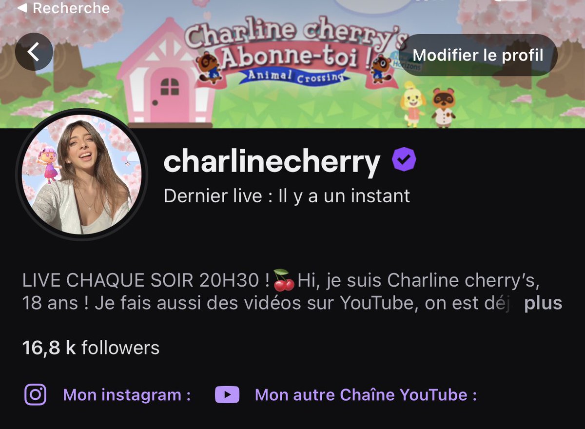 cherry_charline's tweet image. JE SUIS PARTENAIRE TWITCH MERCI ! ✨☀️💪 #Twitch #TwitchFR #Streameur #streameuse #Streamer #live #Stream #Drôle #Humour #Fun #Streaming #TwitchClip #Clip #StreamingFr #TwitchClipFr #Fille #charlinecherrys