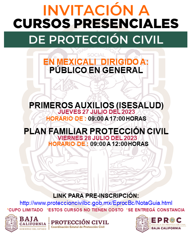 Protección Civil BC tweet media