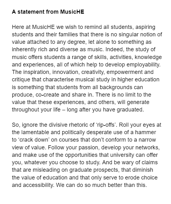 It's been an interesting day. We will build a better future without caps or cuts to aspiration and opportunity.