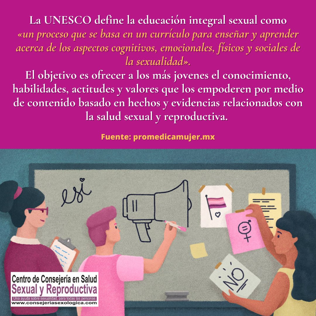 ceconsex's tweet photo. ¿Por qué es importante enseñar #EducaciónSexualIntegral a los niños y jóvenes? 🙌📚 https://t.co/lvAtOSWTAY