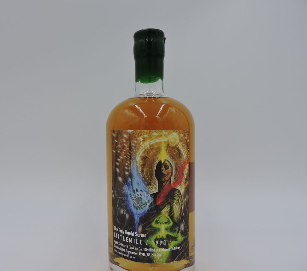 Littlemill The Tony Koehl Series 🥃>> bottleexchange.net/bottles/little…<<🥃

Distilled the 20th December 1990 and aged in single cask (#36) for 23 years with only 176 bottles produced.

#littlemill #whisky #scotch #collector #singlecask #Investor