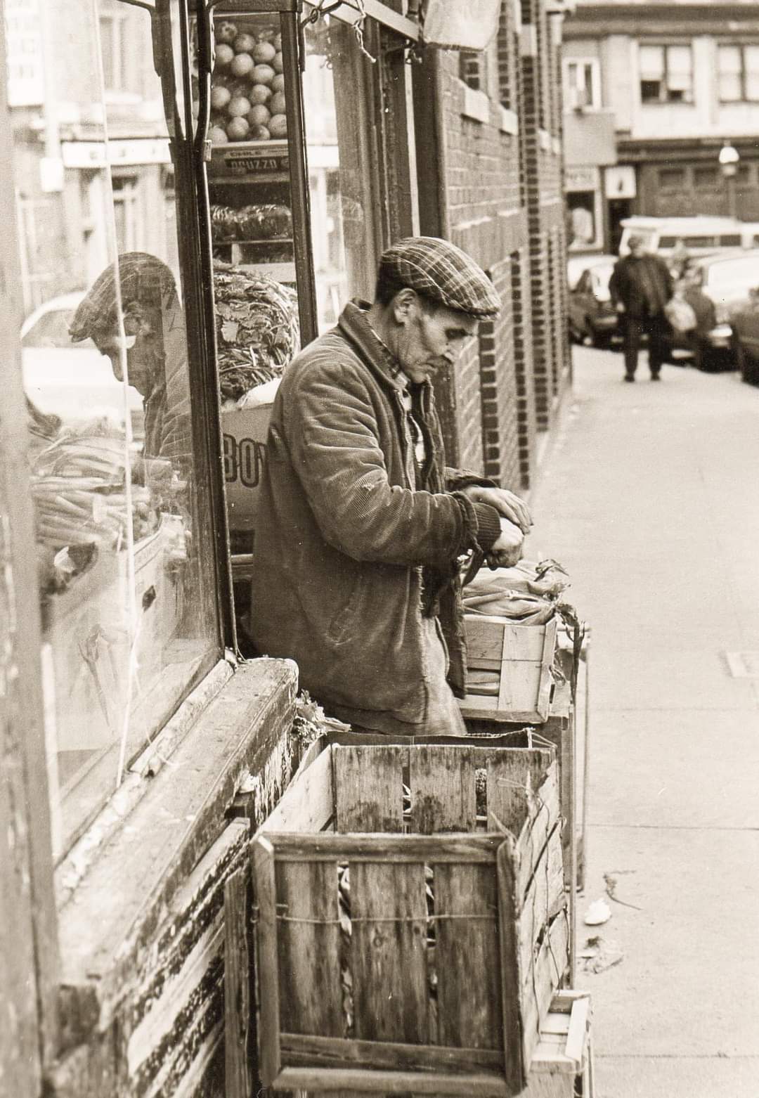 Old School Boston on Twitter "Alba Produce Market on Parmenter Street