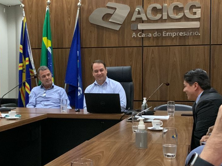 ACICG's tweet photo. Nesta tarde, recebemos a Vereadora Luiza Ribeiro para discussão sobre o Projeto de Lei do Tombamento. 

#acicgms #juntosfaremos #facaparte https://t.co/OlTzx5BjhO