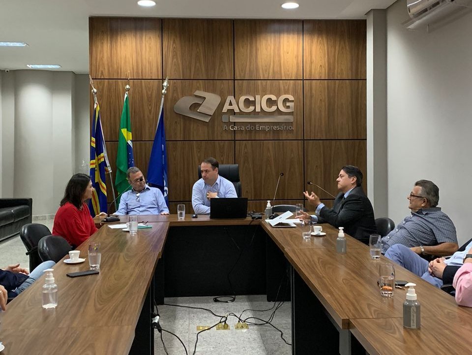 ACICG's tweet photo. Nesta tarde, recebemos a Vereadora Luiza Ribeiro para discussão sobre o Projeto de Lei do Tombamento. 

#acicgms #juntosfaremos #facaparte https://t.co/OlTzx5BjhO