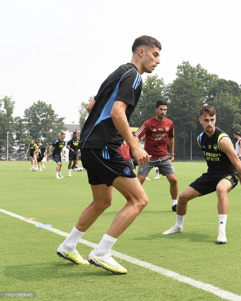 havertzworld_29's tweet photo. Arrival and First Training in Washington  ❤️

(Picture in full version ) https://t.co/yLgOafwBLR