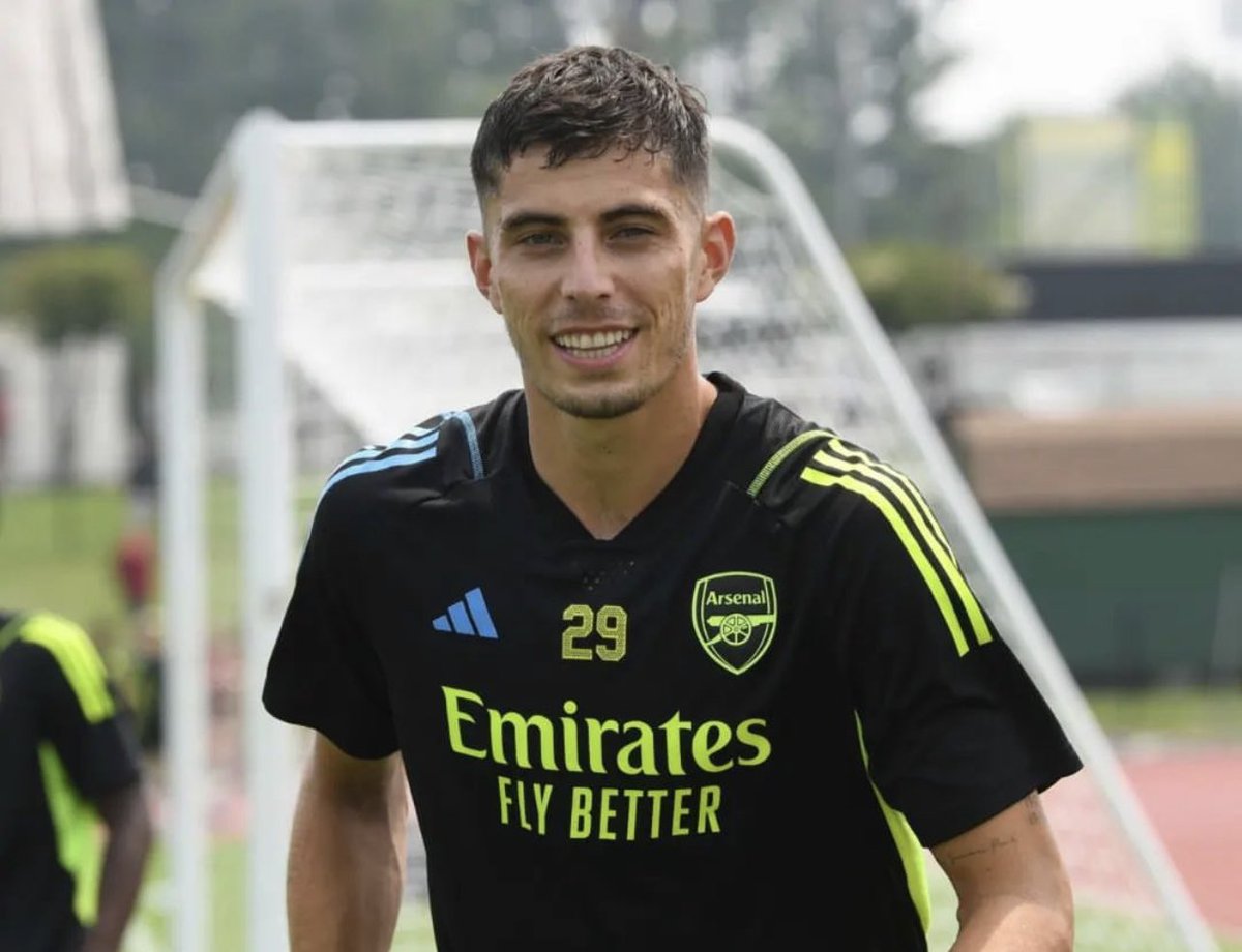 havertzworld_29's tweet photo. Arrival and First Training in Washington  ❤️

(Picture in full version ) https://t.co/yLgOafwBLR