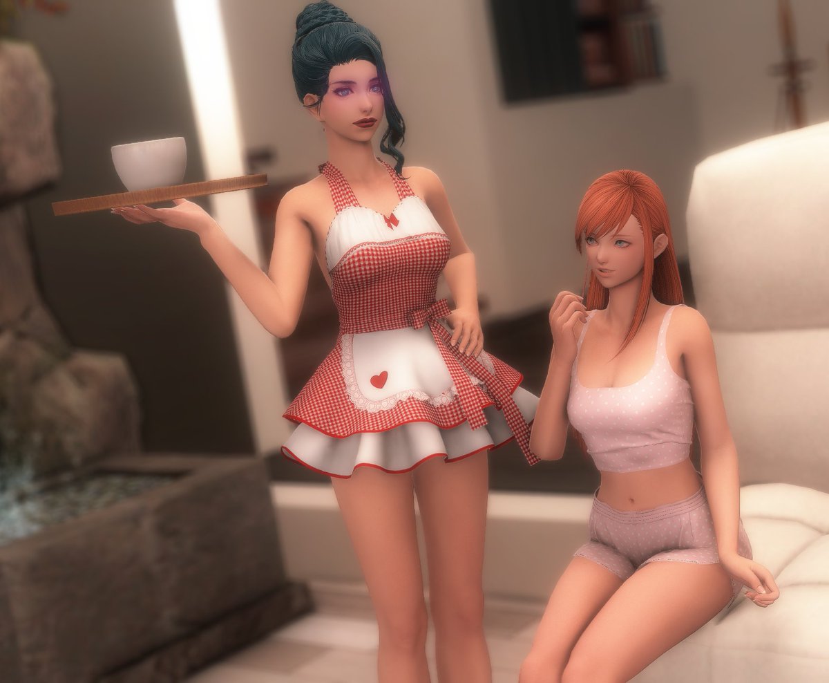 ZelErohcir's tweet photo. Even the seemingly innocent Ryne has a mischievous side!  
After all, there must have been a reason she insisted on having Gaia try her "special" batch of coffee biscuits!

(◑_◑) https://t.co/Yo0nDkzego