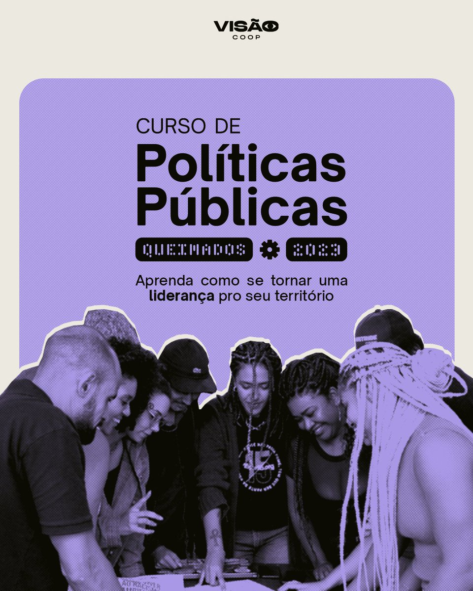 visaocoop's tweet photo. 🗣Finge que é fofoca e espalha pra geral: vai ter Curso de Políticas Públicas em Queimados!

A 2ª edição do CPP Queimados chegou para você, cidadão queimadense, que já é ou gostaria de se tornar uma liderança em sua localidade capaz de representar os interesses do seu território. https://t.co/qzZ5zvXQu5
