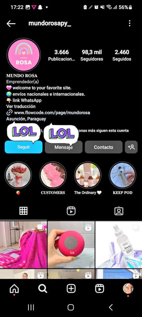 Háganse un favor y nunca INTENTEN comprar algo de Mundo Rosa porque van a colaborar nomas 🤣 estaf🧚🏼‍♀️