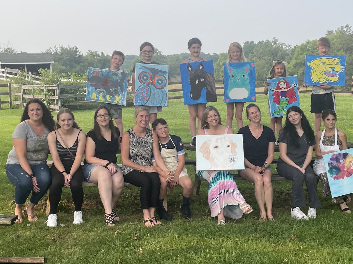 ⁦<a href="/FlemRarSchools/">FlemRarSchools</a>⁩ CST summer family fun!@PaintPartyFarm