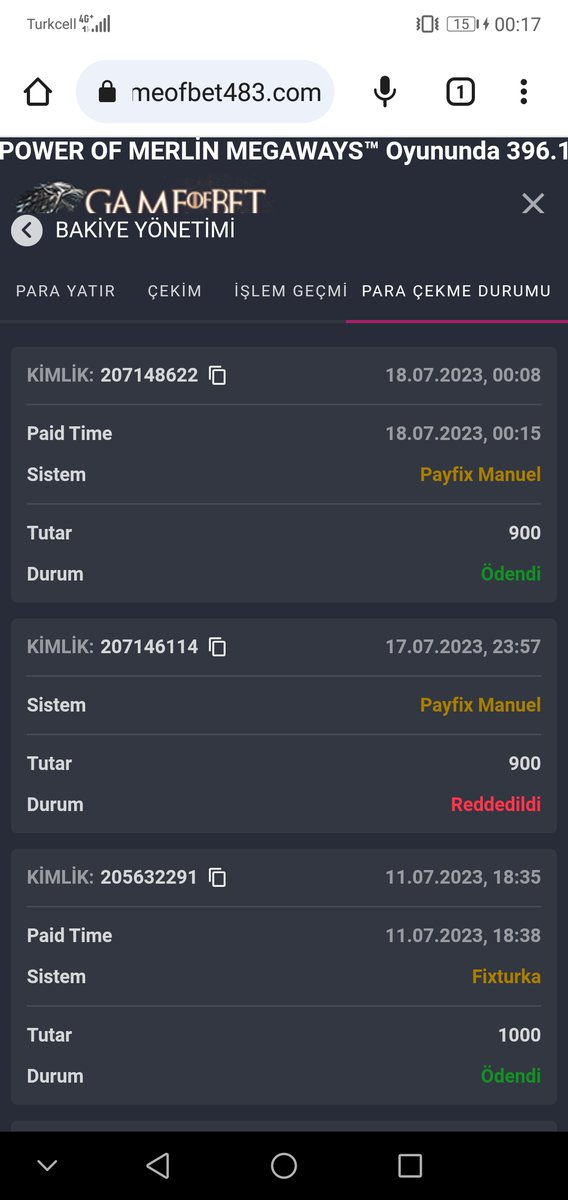 Hızlı ve kolay para kazanmak istiyorsan GameOfbet sende gel kazanmaya başla bahsini eniyi adresi GameOfbet