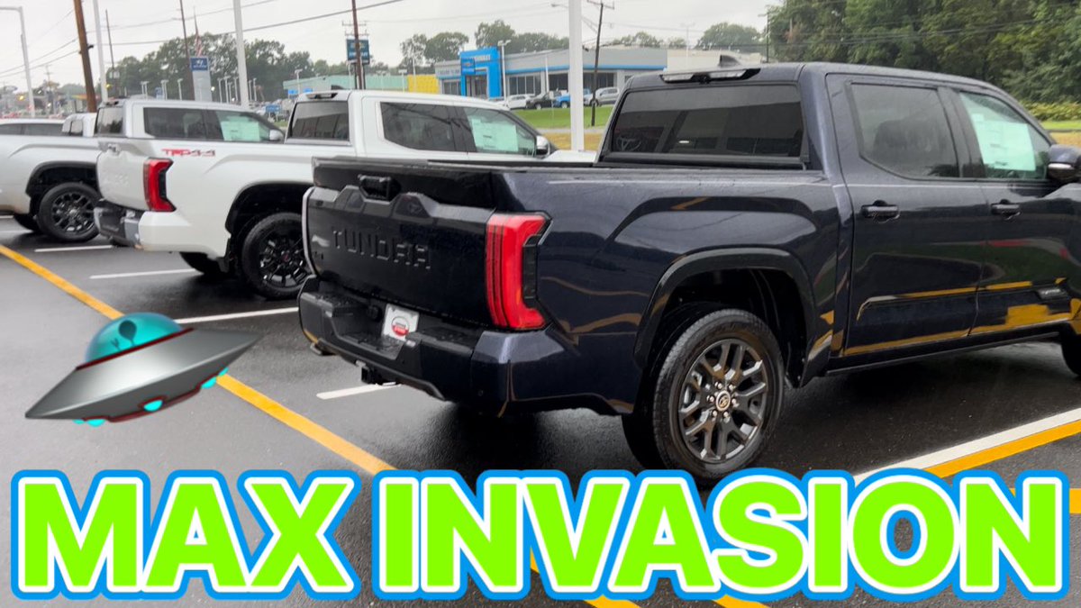 TundraDude34's tweet photo. These beautiful 2023 Iforce MAX Tundras are still here! 

VIDEO LINK: https://t.co/hivViavzn7

#toyotatundra #dealership #2023tundra #2023toyotatundra #toyota #tundra #iforcemax https://t.co/o0sd3PUD0M