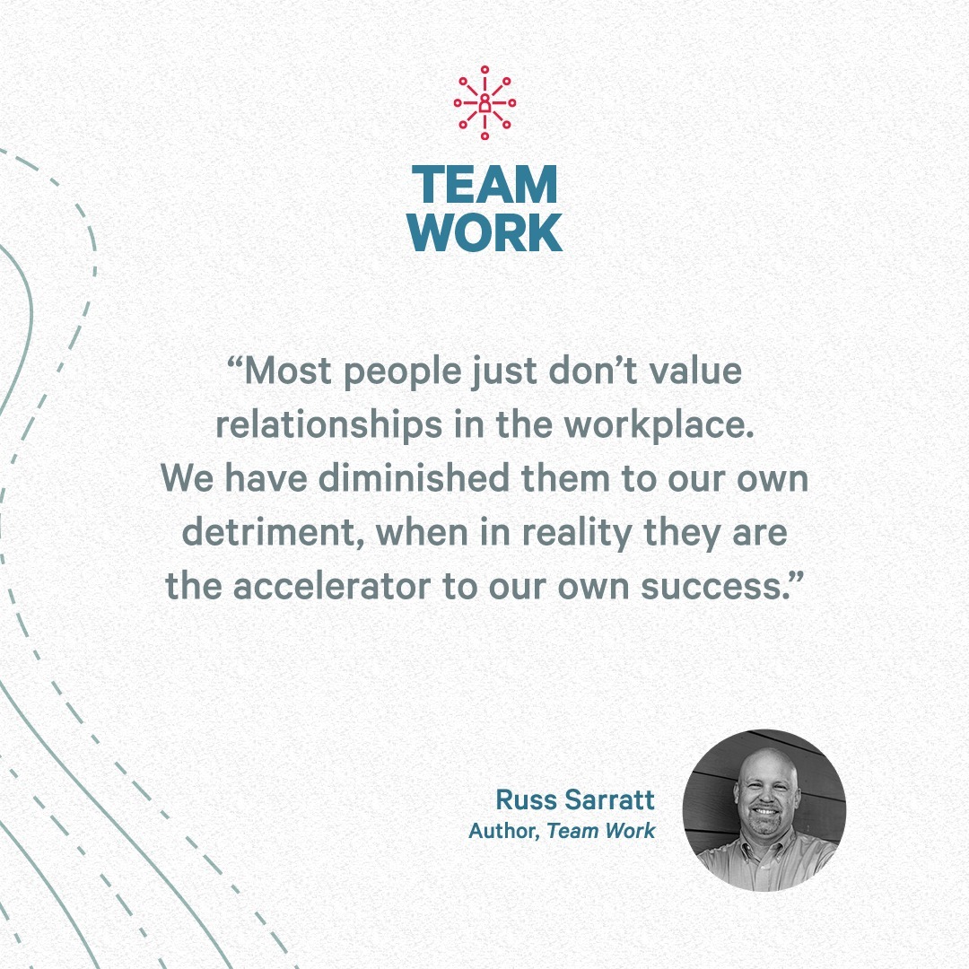 Relationships are the key to success on your team. 🔑

Order your copy of Team Work here! 📚 bit.ly/2JAD8bf

#teamworkbook #teamwork #booksforteams #winshapeteams