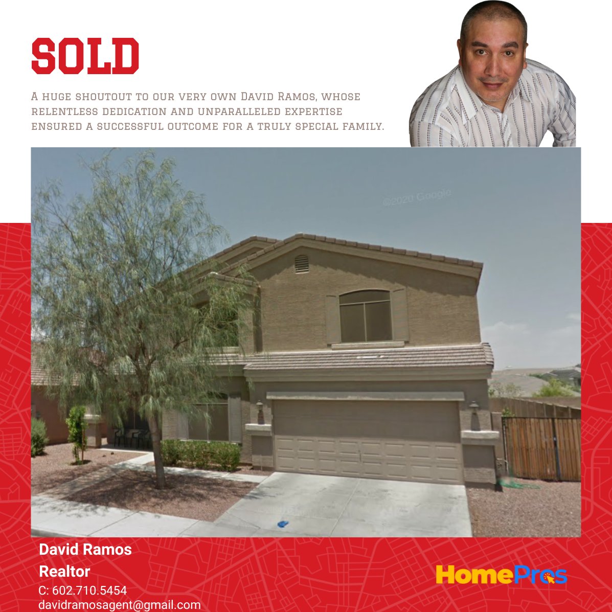 🏠🎉 JUST SOLD! 🎉🏠

A huge shoutout to our very own David Ramos, whose relentless dedication and unparalleled expertise ensured a successful outcome for a truly special family.

#RealEstate #HomeClosing #SuccessStory #SpecialNeeds #DavidRamos #MakingDreamsComeTrue