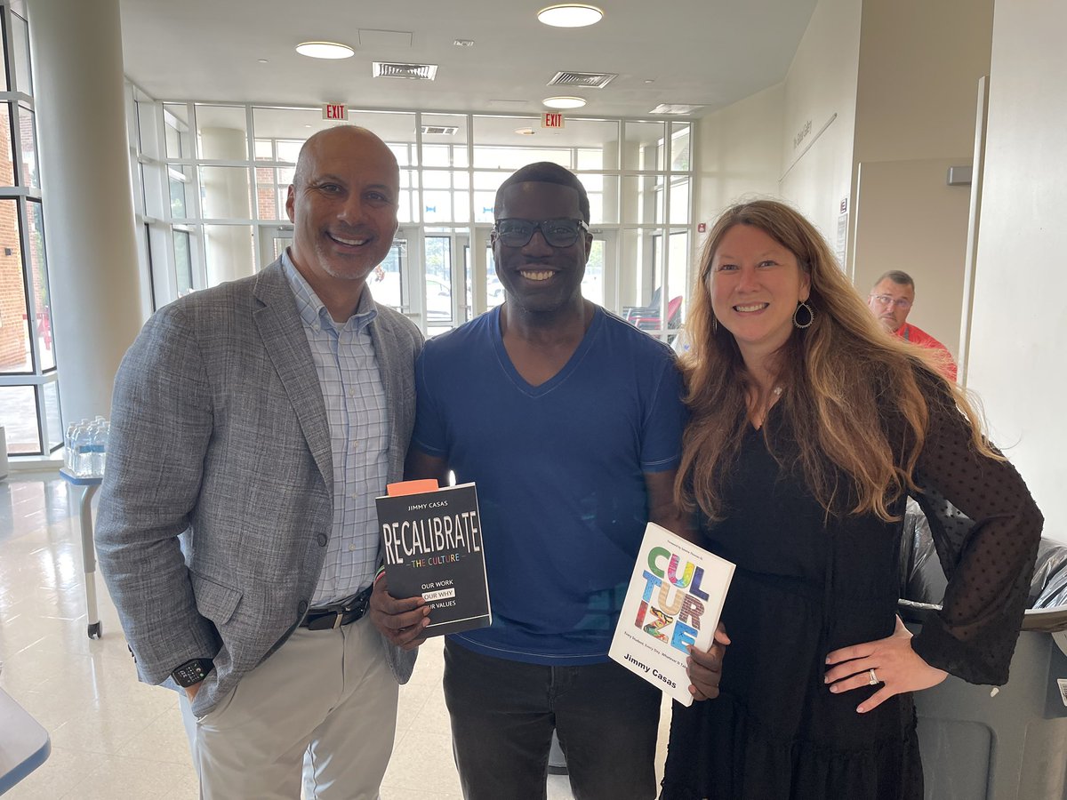 What an AMAZING way to kickoff our Summer Leadership Retreat. Thank you Jimmy Casas. You are so inspirational and we are feeling revitalized and reinvigorated after hearing you speak today. Thank you for being our CHAMPION! <a href="/NorwalkPS/">NorwalkPublicSchools</a> <a href="/mrtprincipal/">Medard Thomas aka MrT</a> <a href="/casas_jimmy/">Jimmy Casas</a> <a href="/aestrel3/">Dr. Alexandra Estrella</a>