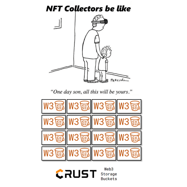 kanbeok's tweet photo. Collectibles are enjoyable, but NFTs have far-reaching potential beyond that.
What if NFTs disrupt data power dynamics? π€―
Get ready to explore Crust Cloud, the cutting-edge product from Crust, a leading decentralized cloud storage provider on Polkadot π§΅ #KSMNFTG #NFTGA #NFTGT https://t.co/NzX5uHo9je