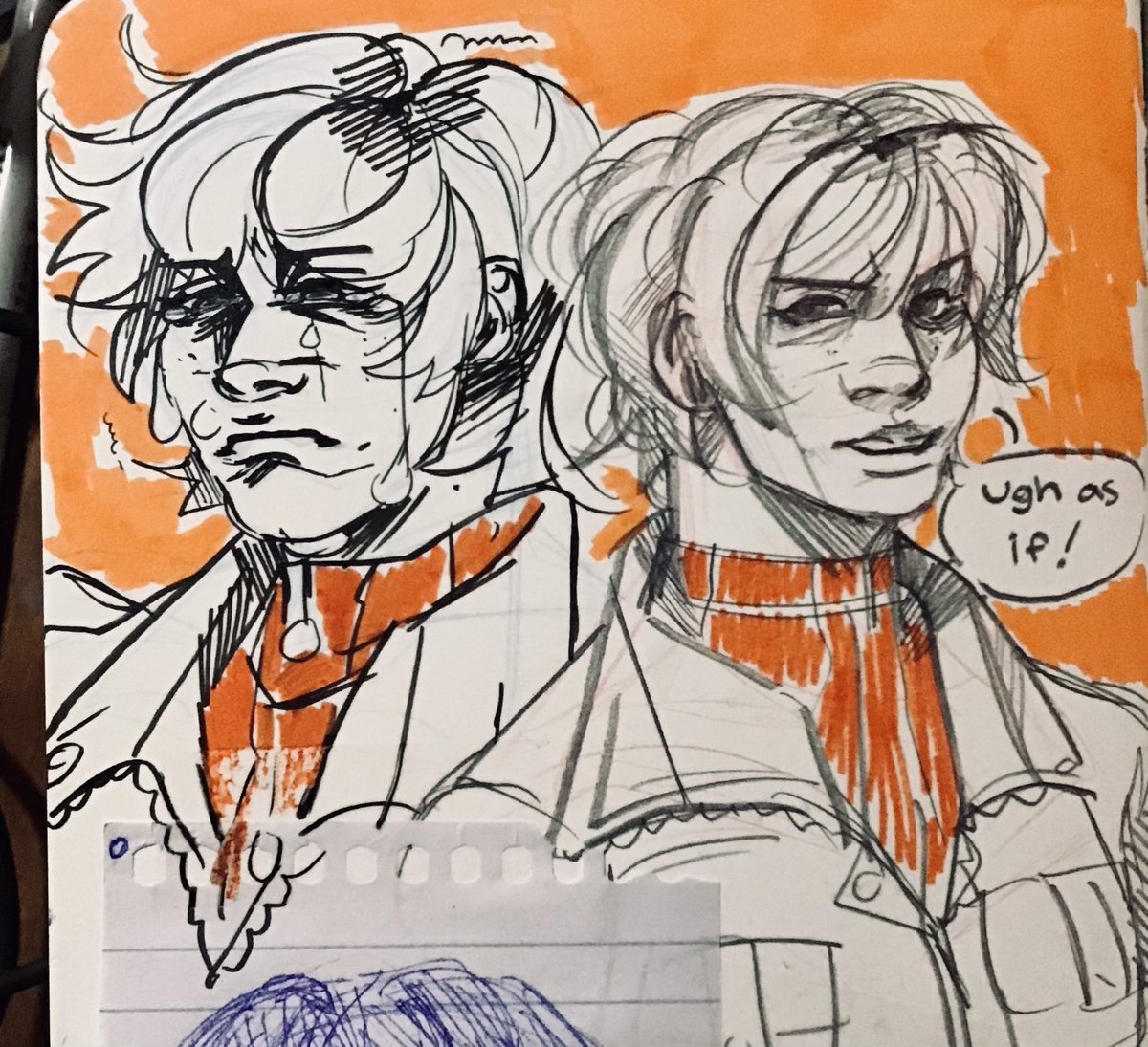 Some Heathers #silenthill #SILENTHILL #heathermason #sketch #sketchbook