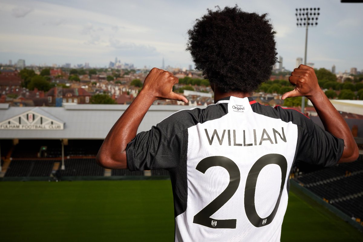 Ele fica! Brasileiro com maior número de jogos na história da Premier League, @willianborges88 jogará mais uma temporada no principal campeonato do mundo defendendo as cores do Fulham!