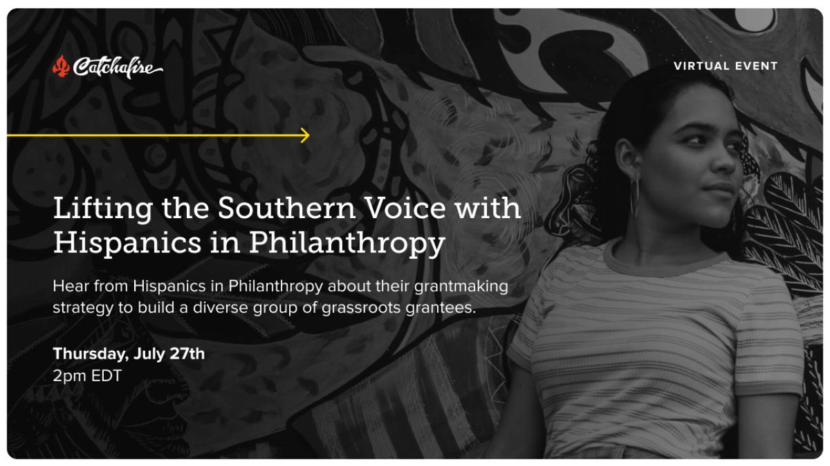 #EventMonday Join us and @Catchafire on our Webinar: Lifting the Southern Voice Learn more about this and other events by following us on Threads threads.net/@behipgive!