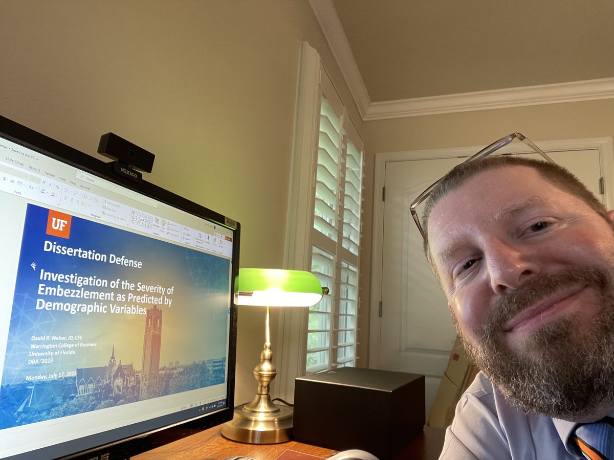 Dr. David P. Weber, Forensics Professor tweet media